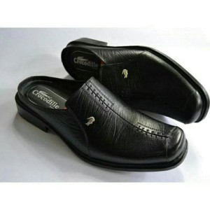 Sepatu Selop A8 Coklat Tokopedia