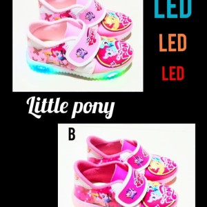 Sepatu Anak Perempuan Led Little Pony Tokopedia