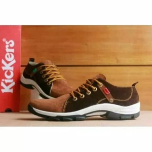 Sepatu Casual Kickers Brown Tokopedia
