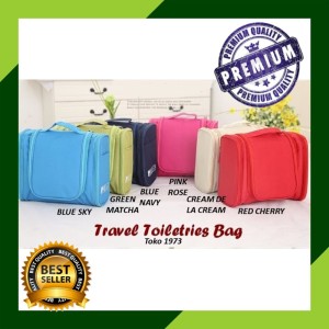 Tas Kosmetik Toiletries Bag Travel Bag Organizer Korean Style Tokopedia