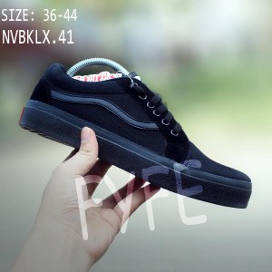 Vans Old Skool All Black Dt Original Tokopedia