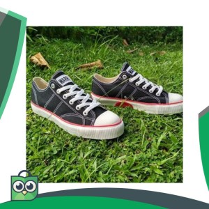 Sepatu Warrior Hitam Pendek Tokopedia