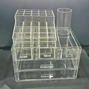 Tempat Kosmetik Akrilik E4 Acrylic Make Up Organizer Terlaris Tokopedia