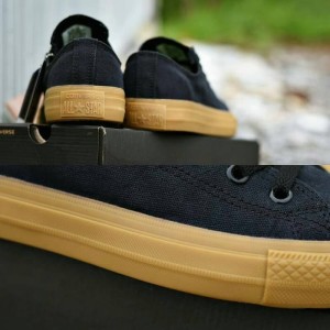 Sepatu Converse Gum Hitam Premium Tokopedia