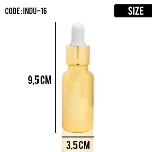 Botol Kosmetik Serum Gold 20 Ml Indu 16 Tokopedia