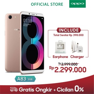 Oppo A83 2gb 16gb Gold Red Tokopedia