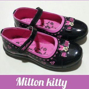Sepatu Anak Perempuan Milton Kitty Samping Tokopedia