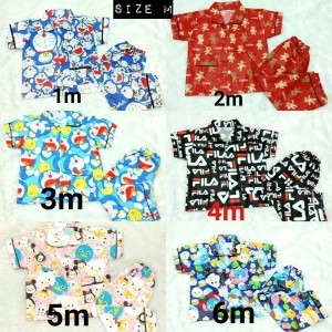 Baju Tidur Piyama Pajamas Katun Anak Umur 5 10 Tahun Harga Promo Grosir Murah Tokopedia