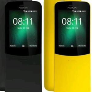 Nokia Banana 8110 4g Lte Nokia Pisang Bisa Whatsapp Bisa Facebook Reborn 2018 Fullset Like New Tokopedia