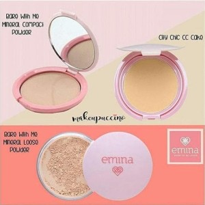 Kosmetik Cc Cake Bedak Padat Extra Cover Emina City Chic Tokopedia