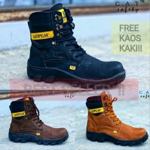 Sepatu Boots Caterpillar Pajero Safety Tokopedia