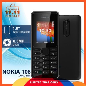 Gsm Nokia Jadul Murah Nokia 108 Handphone Nokia Hp Murah Mobile Phone 2 Sim Tokopedia