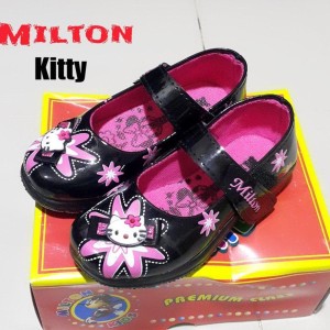 Sepatu Anak Perempuan Milton Kitty Samping Tokopedia