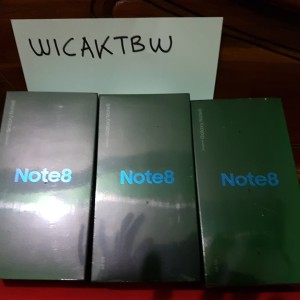 Samsung Galaxy Note 8 Sein Midnight Black Dual Sim Ram 6gb Internal 64gb Body Mulus Fullset Berbonus Muraah Tokopedia