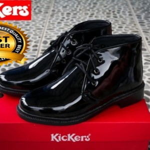 Sepatu Pria Kickers Boots Kulit Tokopedia