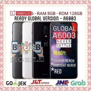 One Plus 6 128gb Ram 8gb Rom 128 Gb Oneplus 6 Tokopedia