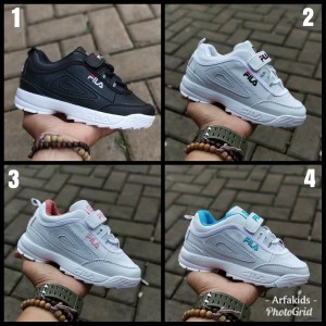 Sepatu Fila Anak Sepatu Sekolah Tersedia Ukuran 33 Sampai 38 Tokopedia