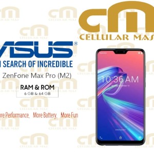 Asus Zenfone Max Pro M2 64gb 4gb Midnight Blue Tokopedia