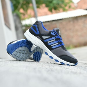 Sepatu Adidas Tracker Adinova Sport Running Outdor Gunung Olahraga Lari Pria Hitam Biru Tokopedia