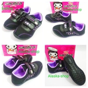 Sepatu Santica Akina Sepatu Sekolah Anak Perempuan Sd Tk Sepatu Kets Tokopedia