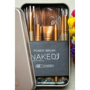 Alat Rias Cosmetic Kosmetik Kuas Make Up Makeup Wajah Brush Naked 3 Set Isi 12 Pcs Murah Tokopedia