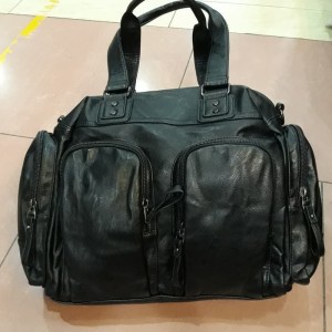 Tas Wanita Kulit Tenteng Slempang Free Tas Kosmetik Dimensi Tokopedia