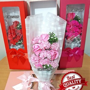 Buket Mawar Kado Bunga Buket Bunga Buket Valentine Harga Murah Tokopedia