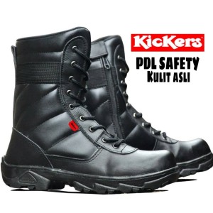 Sepatu Kickers Delta Safety Boots Cream Tokopedia