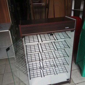 Lemari Sepatu Kaca 1507 Tokopedia