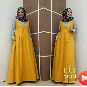 Gamis Jumbo Riri Dress Ukuran Besar Warna Cerah Yang Elegan Cocok Untuk Jalan Jalan Dan Ngantor Harga Murmer Tokopedia