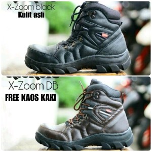 Sepatu Kickers Byson Safety Shoes Kulit Asli Ujung Besi Tokopedia