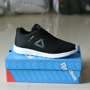Sepatu Reebok Hitam Abu Tokopedia