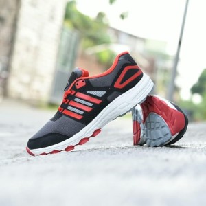 Sepatu Adidas Tracker Adinova Sport Running Outdor Gunung Olahraga Lari Pria Hitam Biru Tokopedia