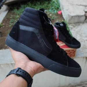 Sepatu Vans Hitam Polos Tokopedia