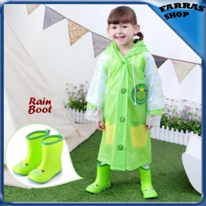 Sepatu Boots Boot Anak Anti Air Sekolah Tokopedia