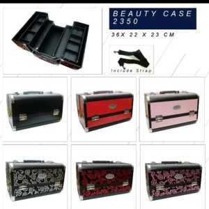 Ready Stock Beauty Case Tempat Makeup Kotak Kosmetik 1401 Putih Tokopedia