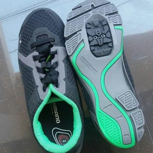 Sepatu Sepeda Mtb Cleat Shimano Sh Mt54l Sol Vibram Tokopedia