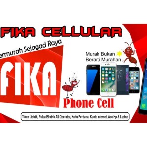 Spanduk Daftar Harga Pulsa Tokopedia
