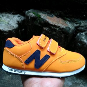 Sepatu Sekolah Anak Orange Hitam Tokopedia