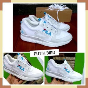 Sepatu Fila Cewek Biru Tokopedia