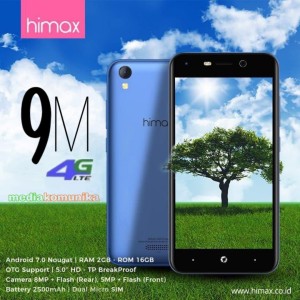Himax 9m Android 4g Ram 2gb Rom 16gb Tokopedia