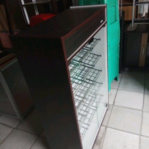 Lemari Sepatu Kaca 1507 Tokopedia