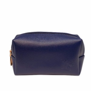 Beauty Gum Pouch Kosmetik Kulit Waterproof Navy Blue Tokopedia