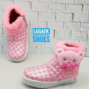 Sepatu Boots Boneka Bulu Untuk Anak Perempuan Tokopedia
