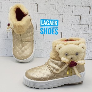 Sepatu Boots Boneka Bulu Untuk Anak Perempuan Tokopedia