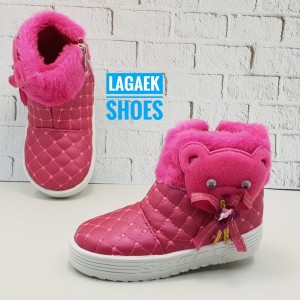 Sepatu Boots Boneka Bulu Untuk Anak Perempuan Tokopedia