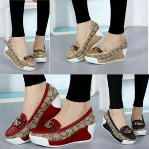 Sepatu Wedges Wanita Murah Ll77 Tokopedia