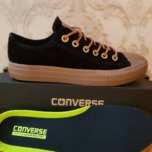 Sepatu Converse Gum Hitam Premium Tokopedia