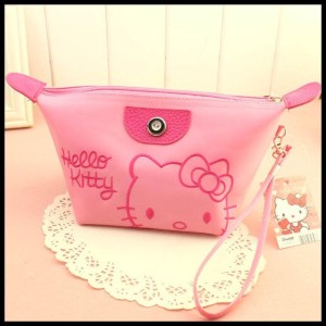 Dompet Kosmetik Bordir Gambar Hellokitty Tokopedia