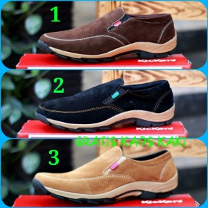 Sepatu Pria Kickers Slop Suede Tokopedia